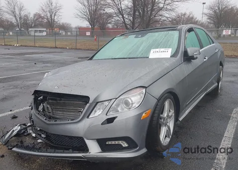 2011 Mercedes-Benz E 550 from USA, damaged, VIN WDDHF7CBXBA286238
